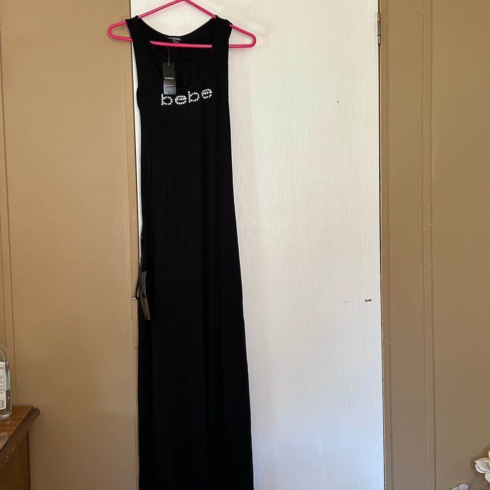 Bebe Black Maxi Dress